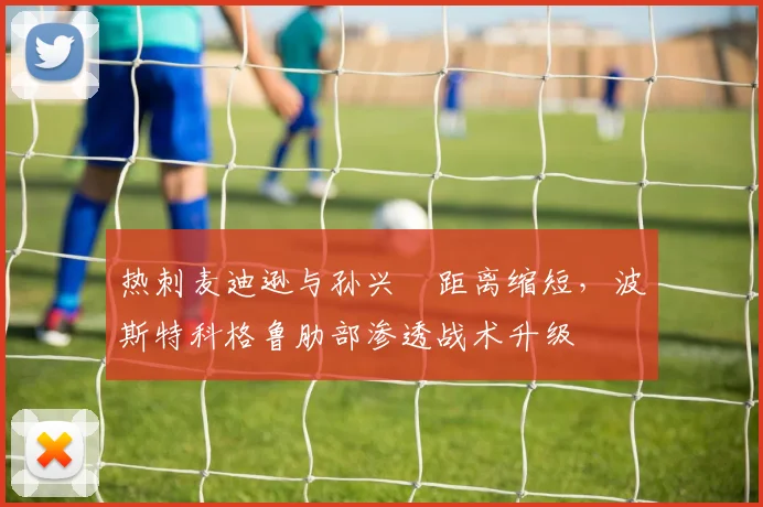 热刺麦迪逊与孙兴慜距离缩短，波斯特科格鲁肋部渗透战术升级